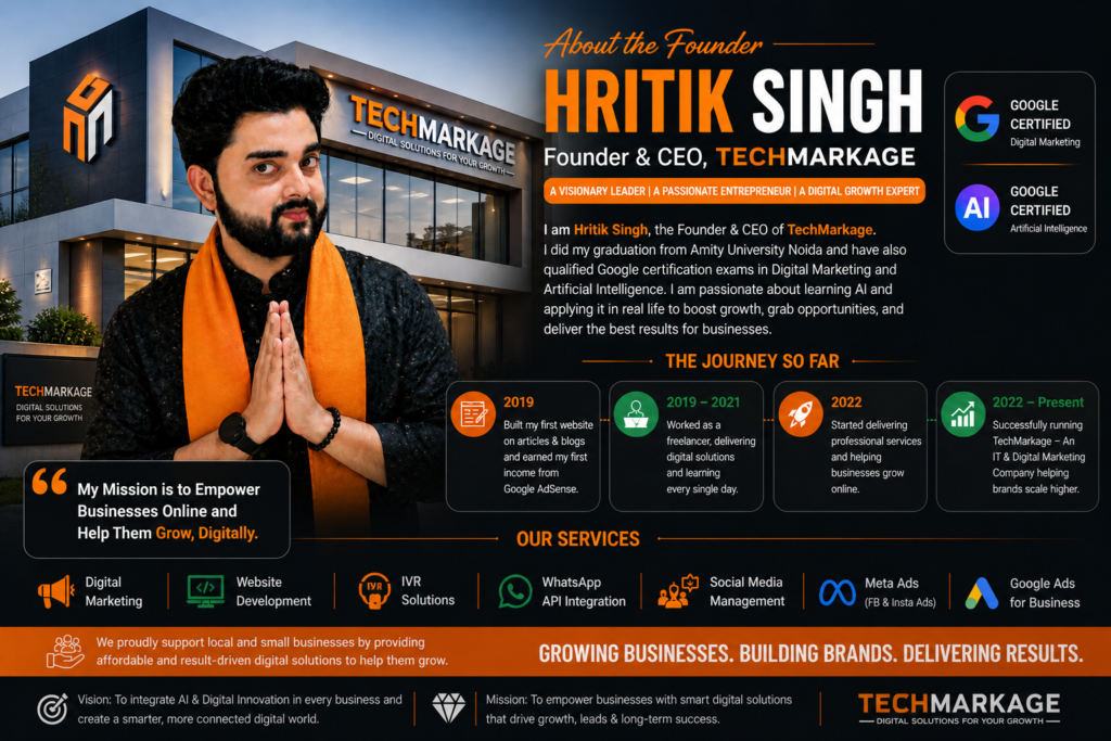 Founder Journey of Techmarkage
