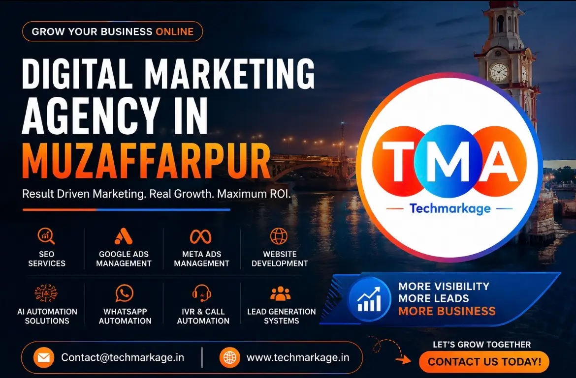 TechMarkage - Top Digital Marketing Agency in Muzaffarpur