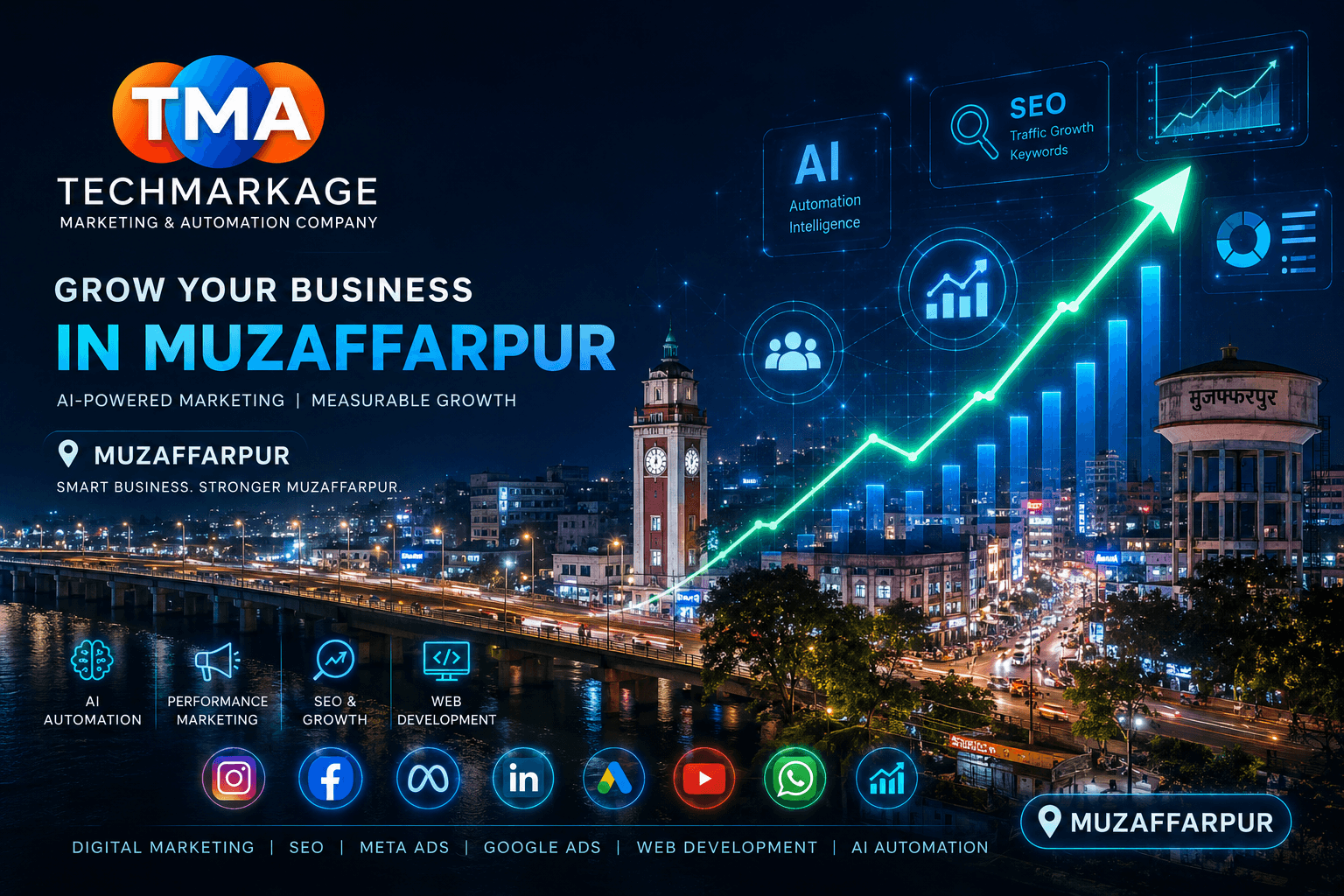 TechMarkage SEO & Digital Growth Best SEO Company in Muzaffarpur - TechMarkage SEO Agency