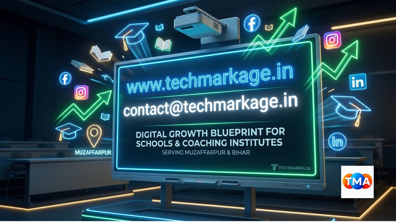 Digital Marketing Blueprint for Schools in Muzaffarpur and Bihar